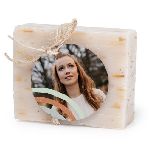 Soap bar with round label (6 pcs)