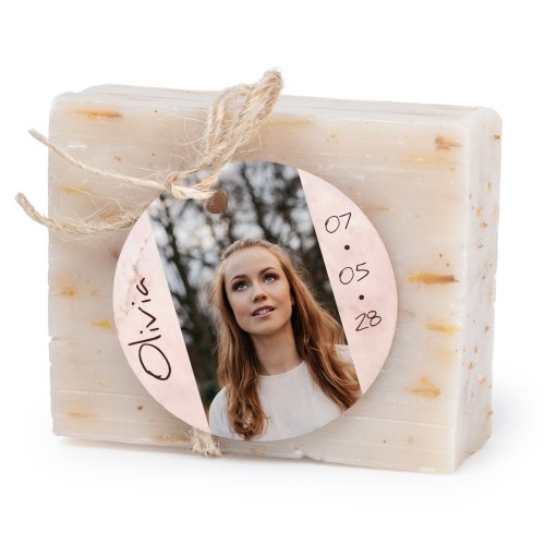 Seife mit rundem Etikett (6er-Set)