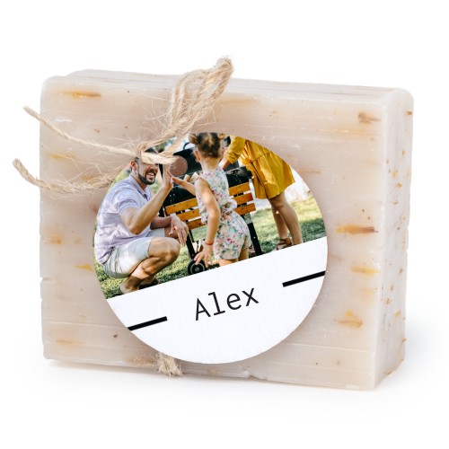 Seife mit rundem Etikett (6er-Set) Seife mit rundem Etikett (6er-Set)