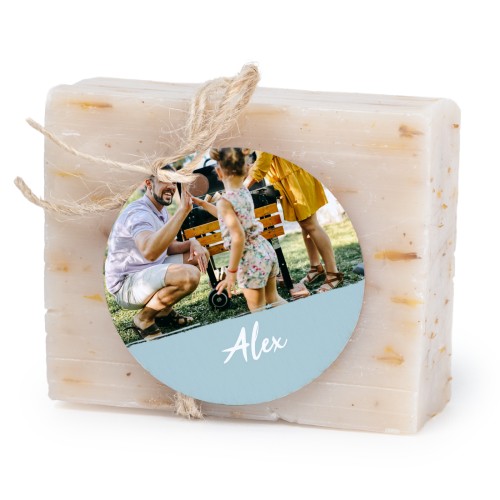 Seife mit rundem Etikett (6er-Set) Seife mit rundem Etikett (6er-Set)