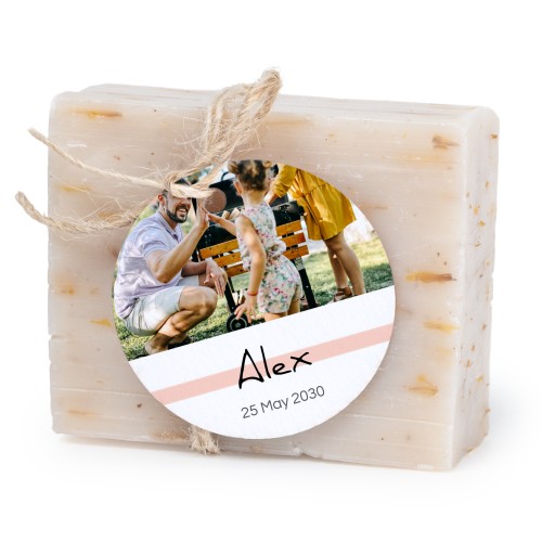 Seife mit rundem Etikett (6er-Set)