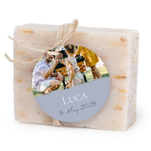 Seife mit rundem Etikett (6er-Set)