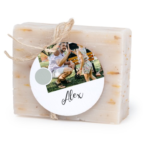 Seife mit rundem Etikett (6er-Set)