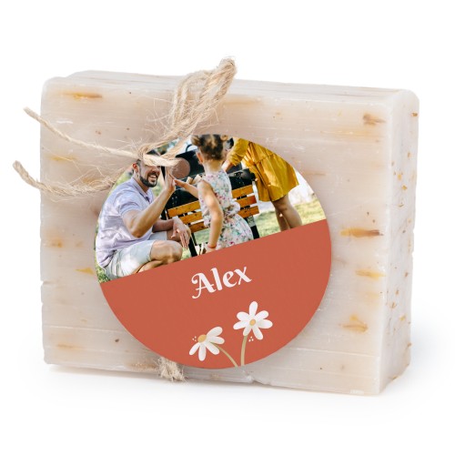 Soap bar with round label (6 pcs)