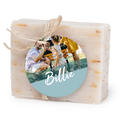 Zeepje met rond label (set van 6)