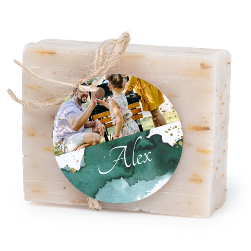 Watercolor Golden Circle