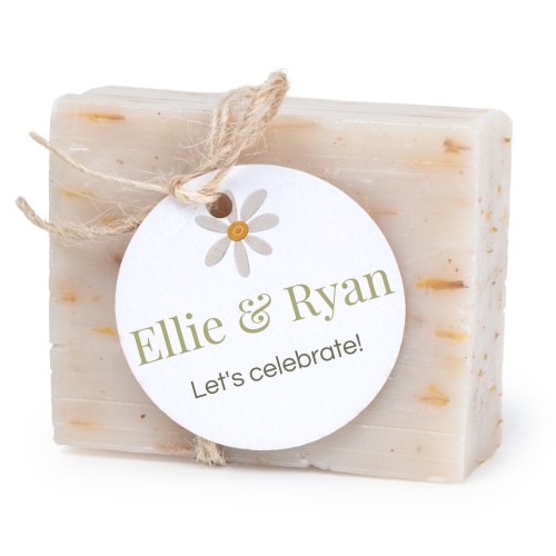 Soap bar with round label (6 pcs) Soap bar with round label (6 pcs)