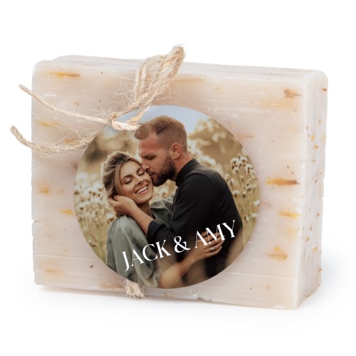 Soap bar with round label (6 pcs) Soap bar with round label (6 pcs)