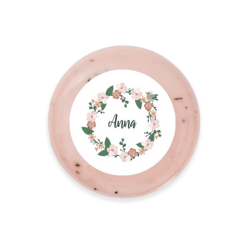 Flower Wreath Birds - Text Only