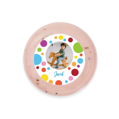 Round Bar of Soap with Sticker (set of 6)