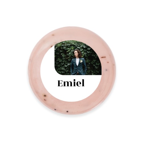 Round Bar of Soap with Sticker (set of 6) Round Bar of Soap with Sticker (set of 6)