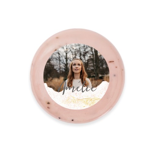 Round Bar of Soap with Sticker (set of 6)