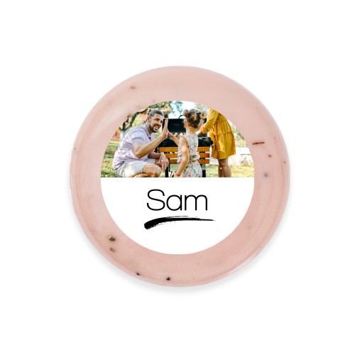 Round Bar of Soap with Sticker (set of 6)