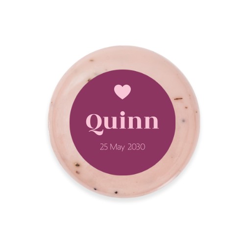 Colour Block Heart - Text Only Colour Block Heart - Text Only