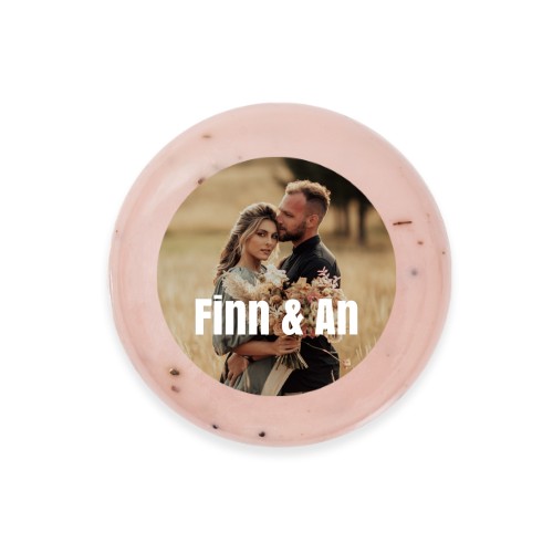 Round Bar of Soap with Sticker (set of 6)