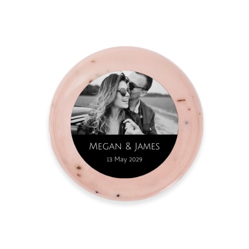 Round Bar of Soap with Sticker (set of 6)