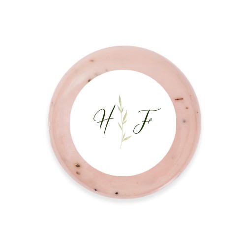 Round Bar of Soap with Sticker (set of 6)