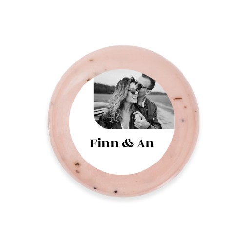 Round Bar of Soap with Sticker (set of 6)