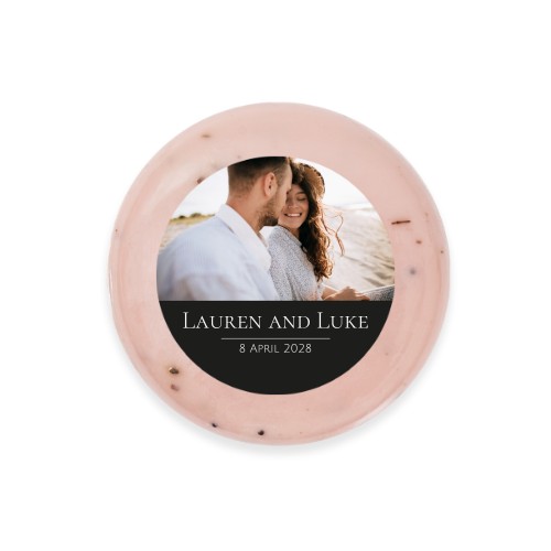 Round Bar of Soap with Sticker (set of 6) Round Bar of Soap with Sticker (set of 6)