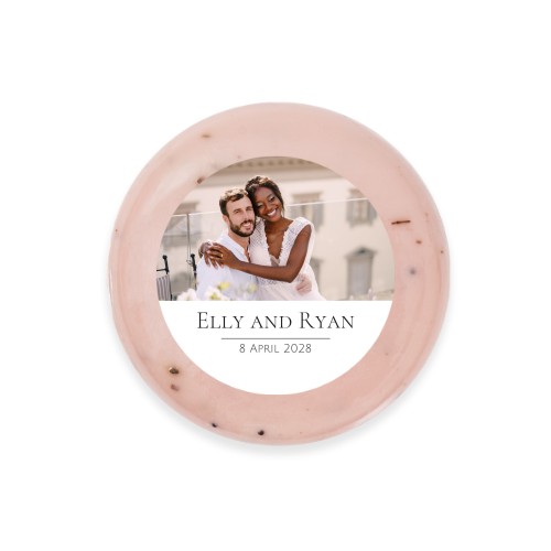 Round Bar of Soap with Sticker (set of 6) Round Bar of Soap with Sticker (set of 6)