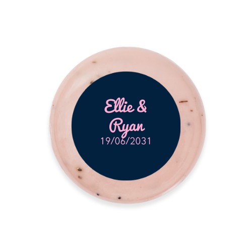 Round Bar of Soap with Sticker (set of 6)