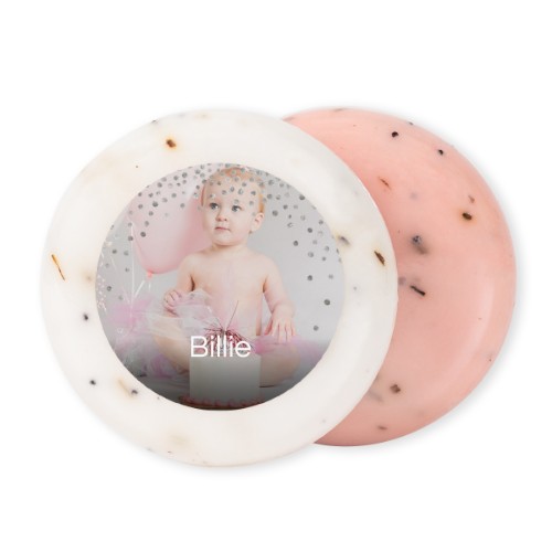 Round Bar of Soap with Sticker (set of 12)