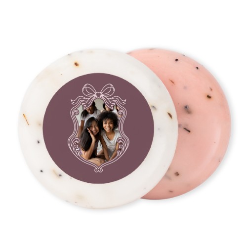 Round Bar of Soap with Sticker (set of 12)