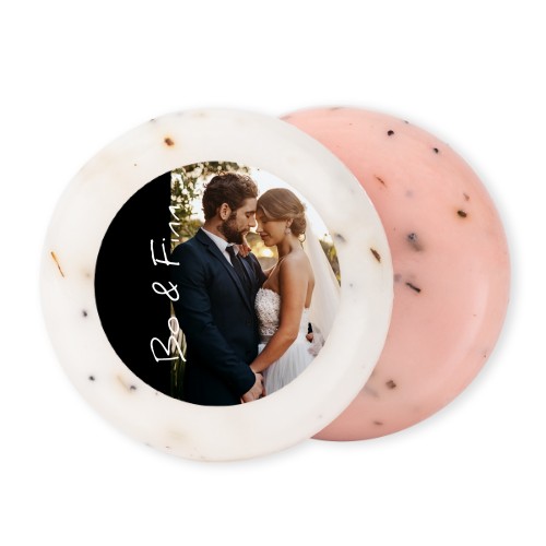 Round Bar of Soap with Sticker (set of 12)