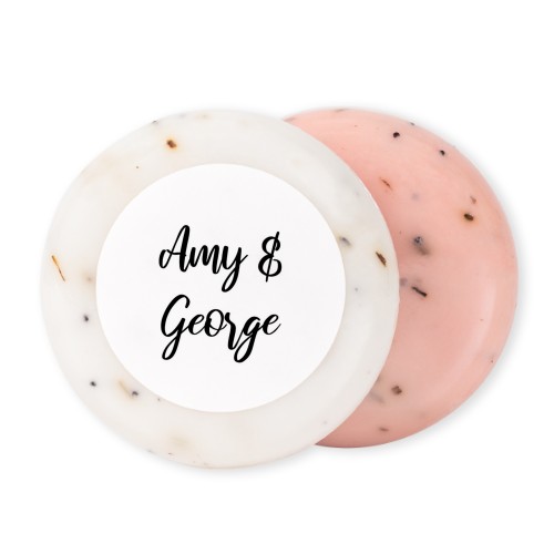 Seifenstücke Geschenkset mit Fotoaufklebern (12er Set)