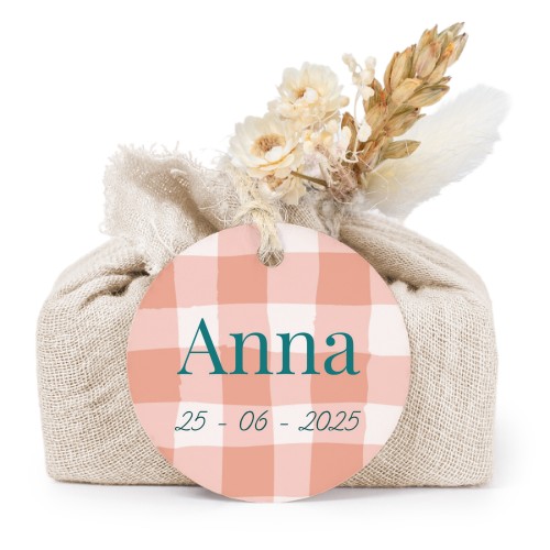 Seifen in beigefarbenem Tetra Pak mit rundem Etikett (6er-Set)