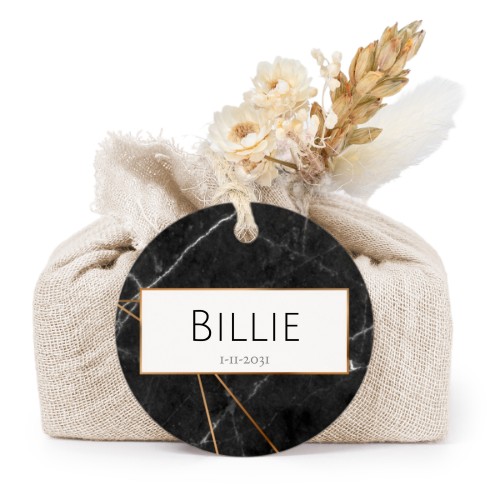 Marble Geo Gold - Text Only