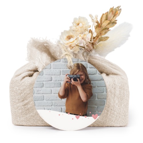 Seifen in beigefarbenem Tetra Pak mit rundem Etikett (6er-Set)