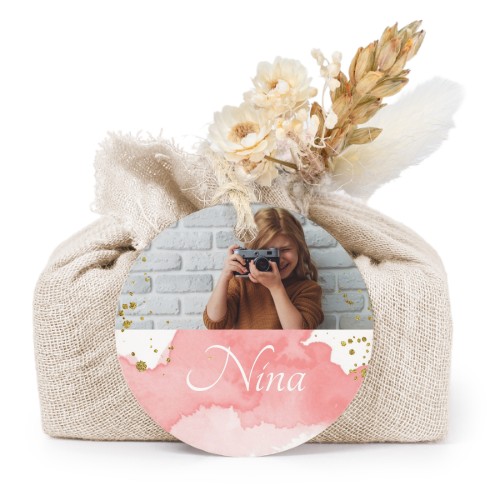 Watercolor Golden Circle