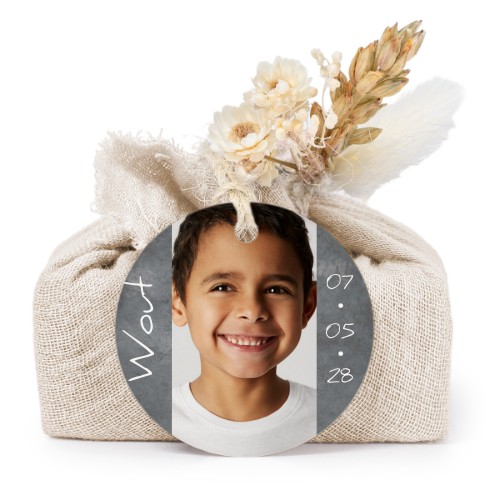 Seifen in beigefarbenem Tetra Pak mit rundem Etikett (6er-Set)