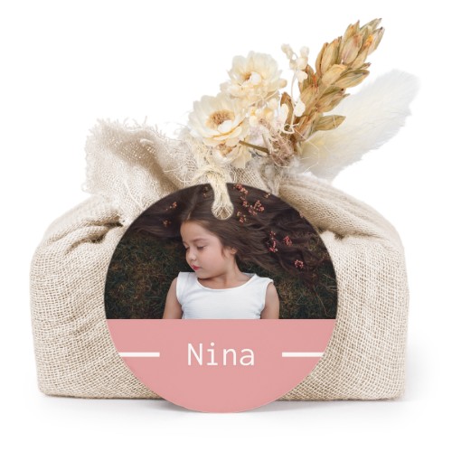 Lot de 6 savons avec emballage en coton beige et étiquettes rondes Lot de 6 savons avec emballage en coton beige et étiquettes rondes