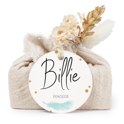 Såper i beige stoffinnpakninger med rundt merke (sett à 6) Såper i beige stoffinnpakninger med rundt merke (sett à 6)