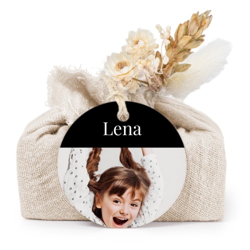 Seifen in beigefarbenem Tetra Pak mit rundem Etikett (6er-Set)