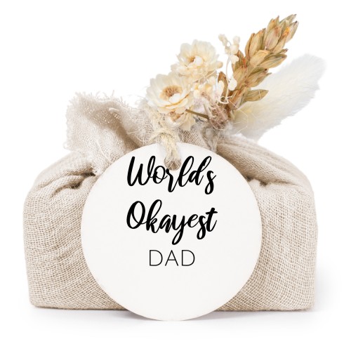 Seifen in beigefarbenem Tetra Pak mit rundem Etikett (6er-Set)