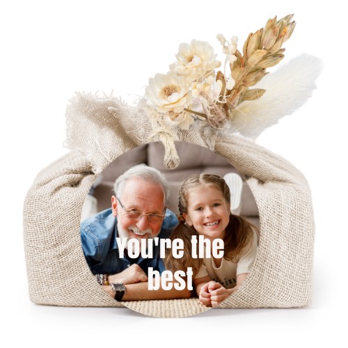 Seifen in beigefarbenem Tetra Pak mit rundem Etikett (6er-Set)