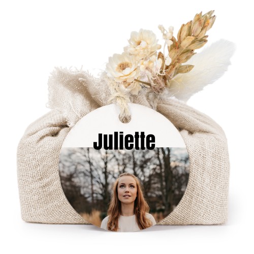 Seifen in beigefarbenem Tetra Pak mit rundem Etikett (6er-Set)