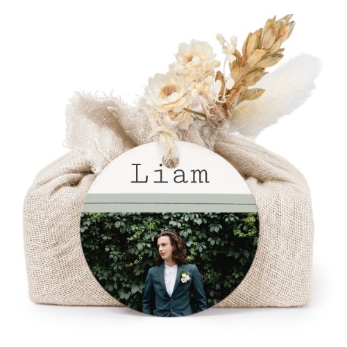 Seifen in beigefarbenem Tetra Pak mit rundem Etikett (6er-Set)