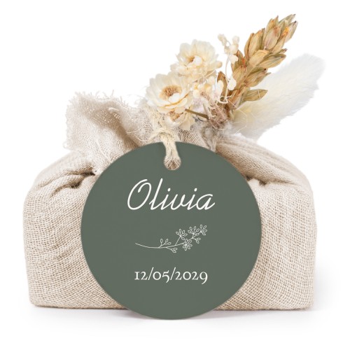 Beige cotton wrapped soaps with round label (6 pcs) Beige cotton wrapped soaps with round label (6 pcs)