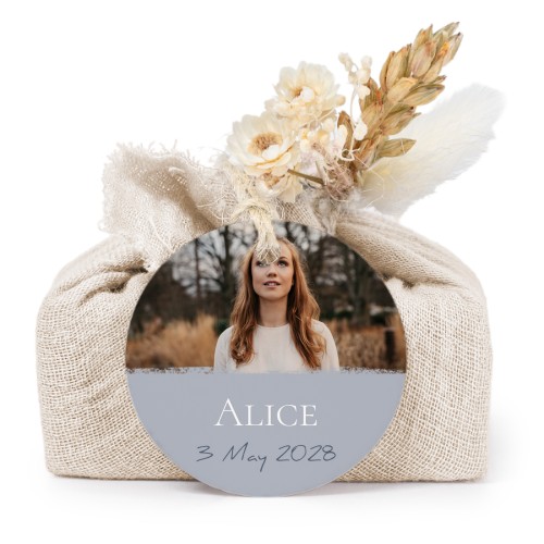 Såper i beige stoffinnpakninger med rundt merke (sett à 6) Såper i beige stoffinnpakninger med rundt merke (sett à 6)