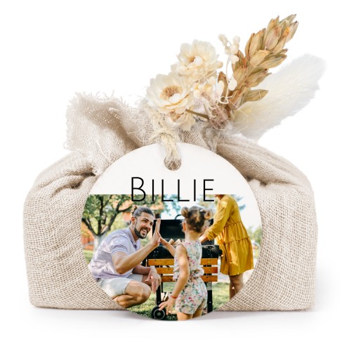 Saippuat beige kangaskääreessä, pyöreä etiketti (6 kpl)