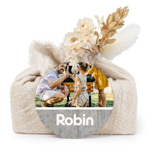 Beige cotton wrapped soaps with round label (6 pcs) Beige cotton wrapped soaps with round label (6 pcs)