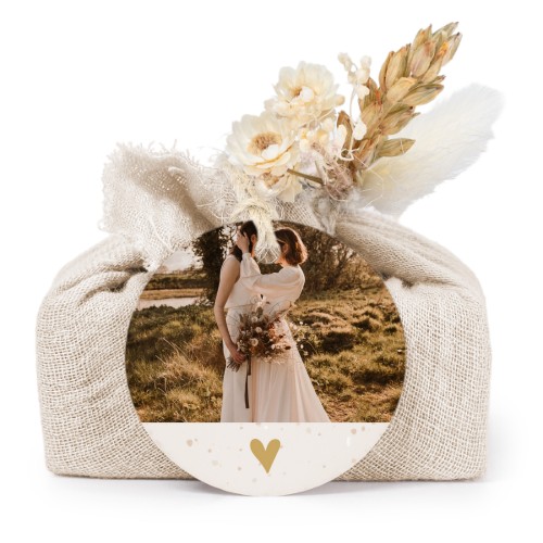 Beige cotton wrapped soaps with round label (6 pcs) Beige cotton wrapped soaps with round label (6 pcs)