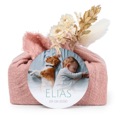 Seifen in rosa Tetra Pak mit rundem Etikett (6er-Set)