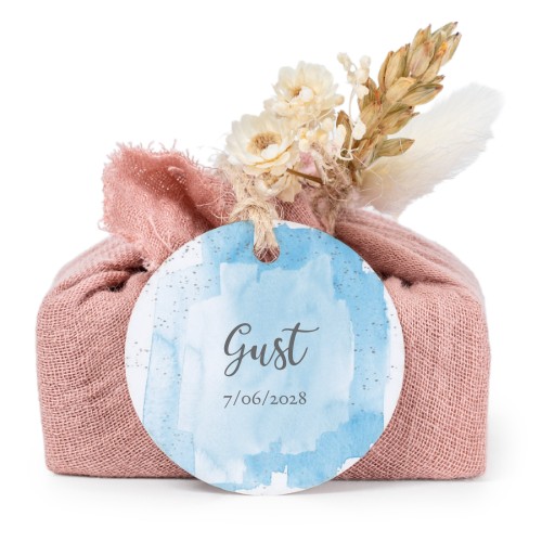 Seifen in rosa Tetra Pak mit rundem Etikett (6er-Set)