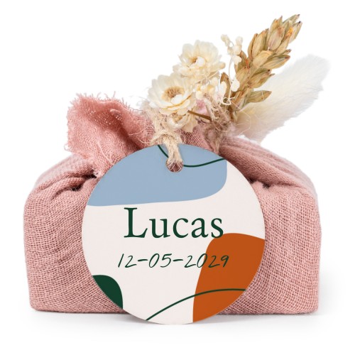 Pink cotton wrapped soaps with round label (6 pcs) Pink cotton wrapped soaps with round label (6 pcs)