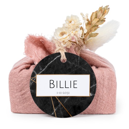 Marble Geo Gold - Text Only